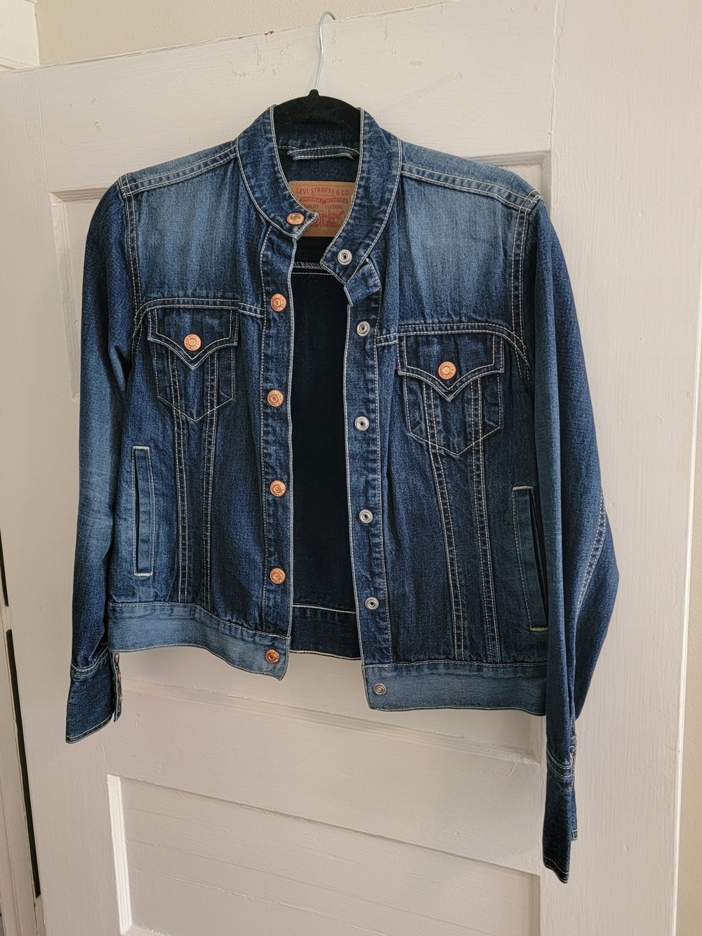 Levi's Dark Blue Denim Jean Jacket